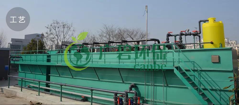 MBR一體化設備工藝流程和工作原理(圖1) MBR一體化設備工藝流程和工作原理(圖1)